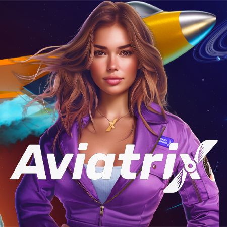 Aviatrix crash game poster