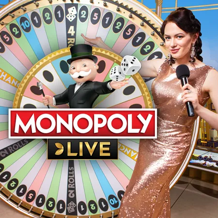 Monopoly Live game show poster by Evolution Gaming