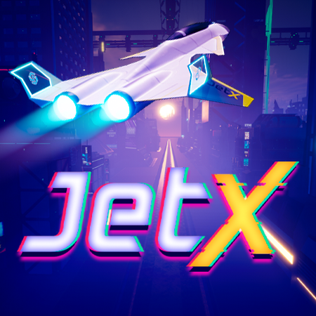 JetX crash game poster by Smartsoft Gaming