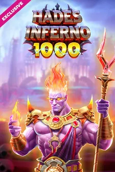 Hades Inferno slot poster with fire theme
