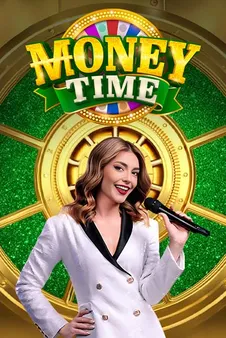 Stacked coins and a clock representing jackpot accumulation over time